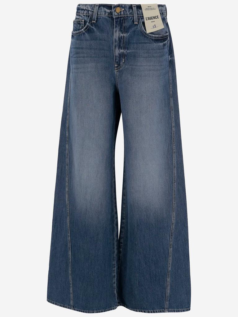 【関税込み】Weekend Max Mara ジーンズ Weekend Max Mara Vega Denim High-Rise Wide-Leg Jeans | Saks