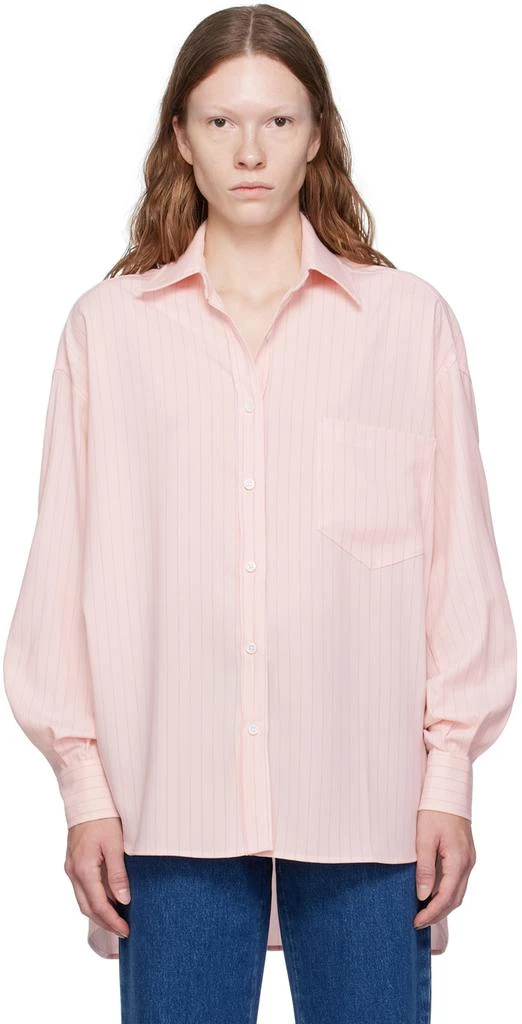 The Frankie Shop Pink Georgia Shirt 1