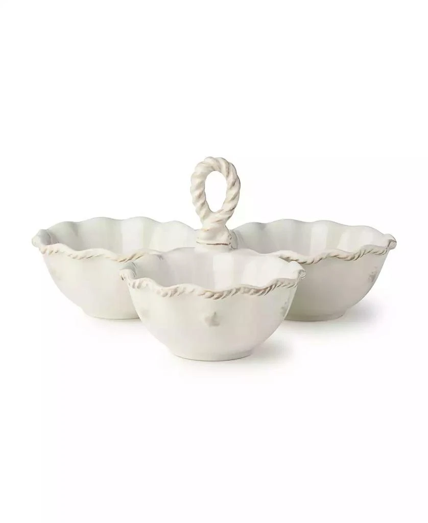 Certified International Heritage 3-Section Condiment Server