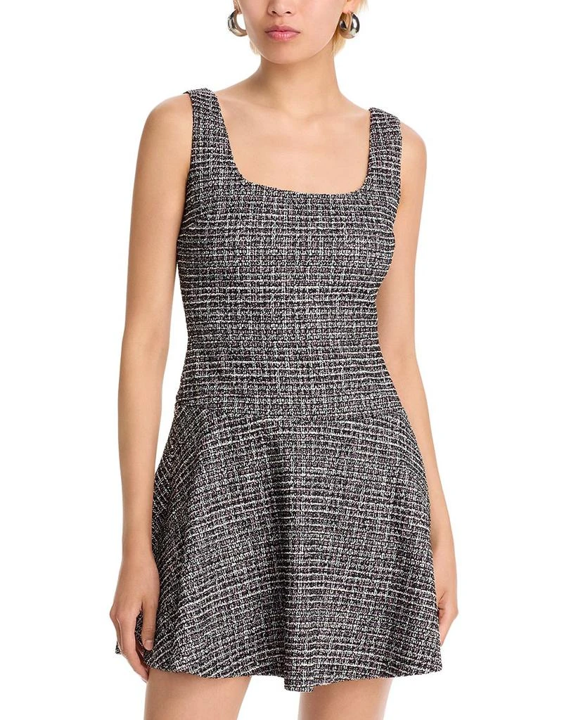 AQUA Tweed Mini Dress - Exclusive 7
