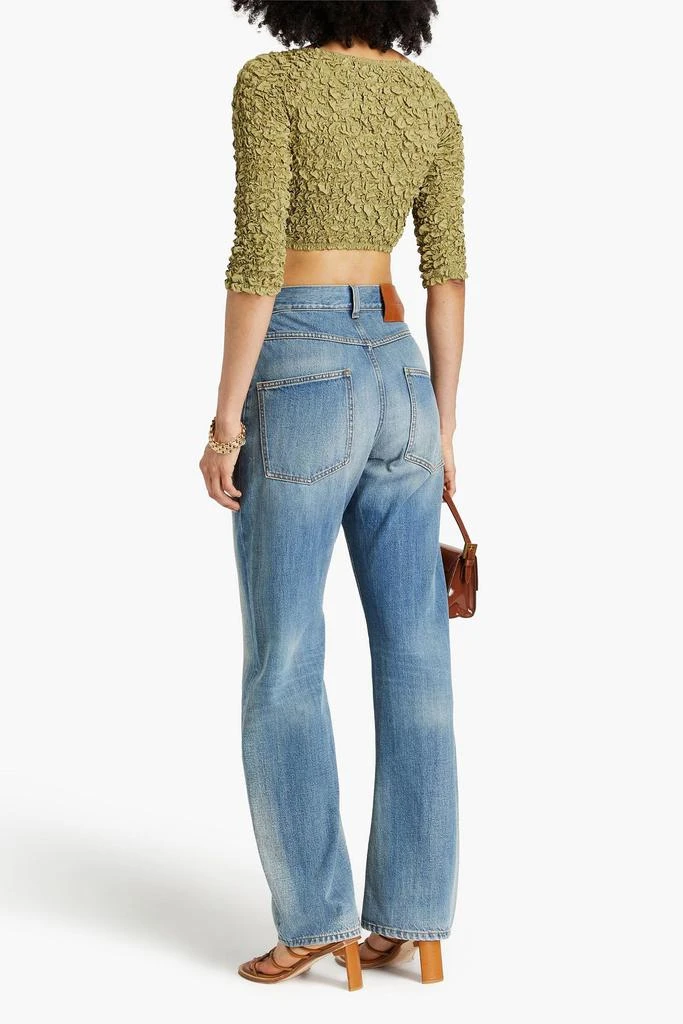 Mara Hoffman Aja cropped TENCEL™ Lyocell popcorn top 3