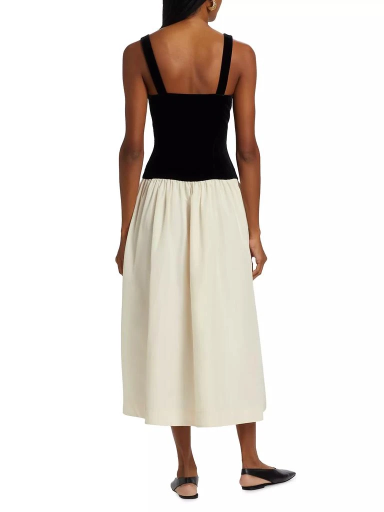 Rhode Georgina Two-Tone Dress 5