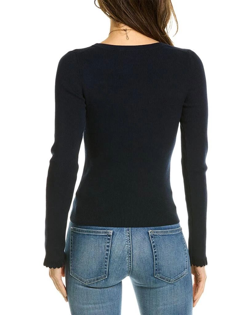 Boden Boden Ribbed Sweetheart Cardigan 2