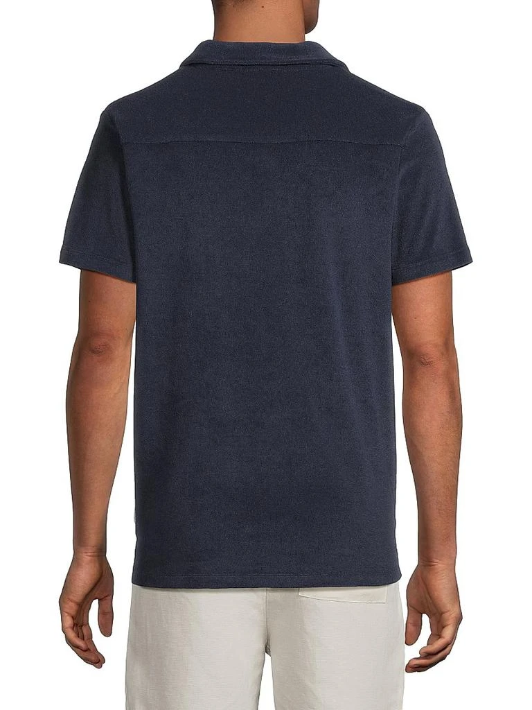 Onia Towel Terry Polo Shirt 5