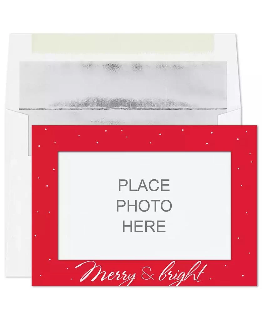 Masterpiece Studios Merry Bright Photo Holder Holiday Boxed Cards 1