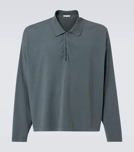 美品 The Row グレー Bryson ポロシャツ The Row Bryson cotton polo shirt - Polo Shirts - Free Shipping