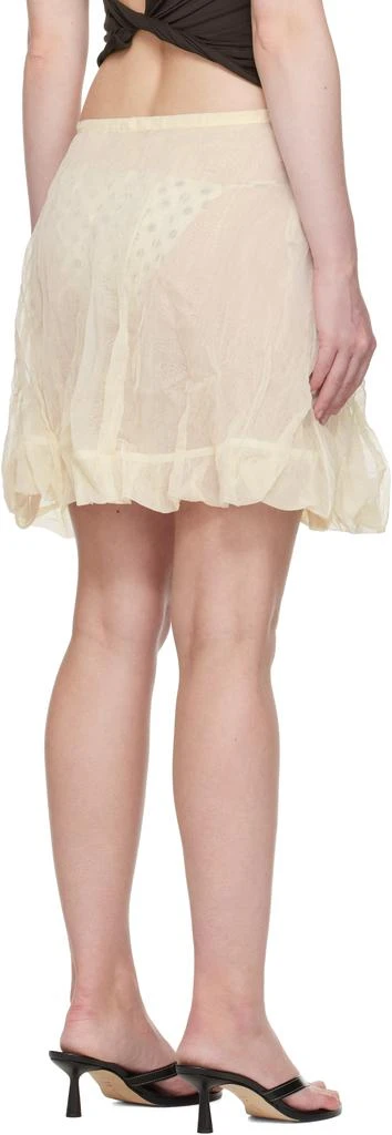 Paloma Wool Off-White Nabi Miniskirt 3
