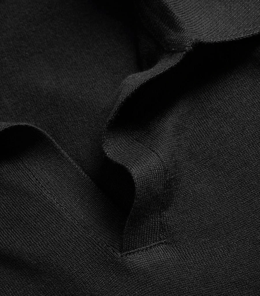 John Smedley Merino Wool Polo Shirt 5