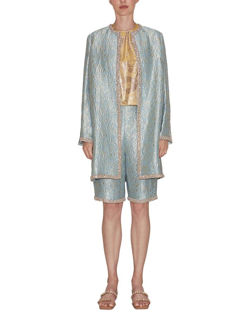 REEM ACRA Jacquard Coat