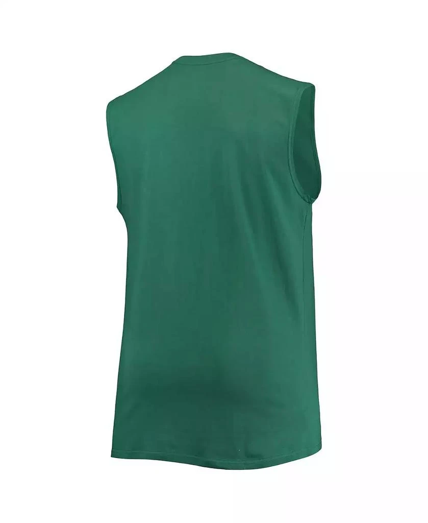 Profile Men's Green New York Jets Big Tall Muscle Tank Top 3