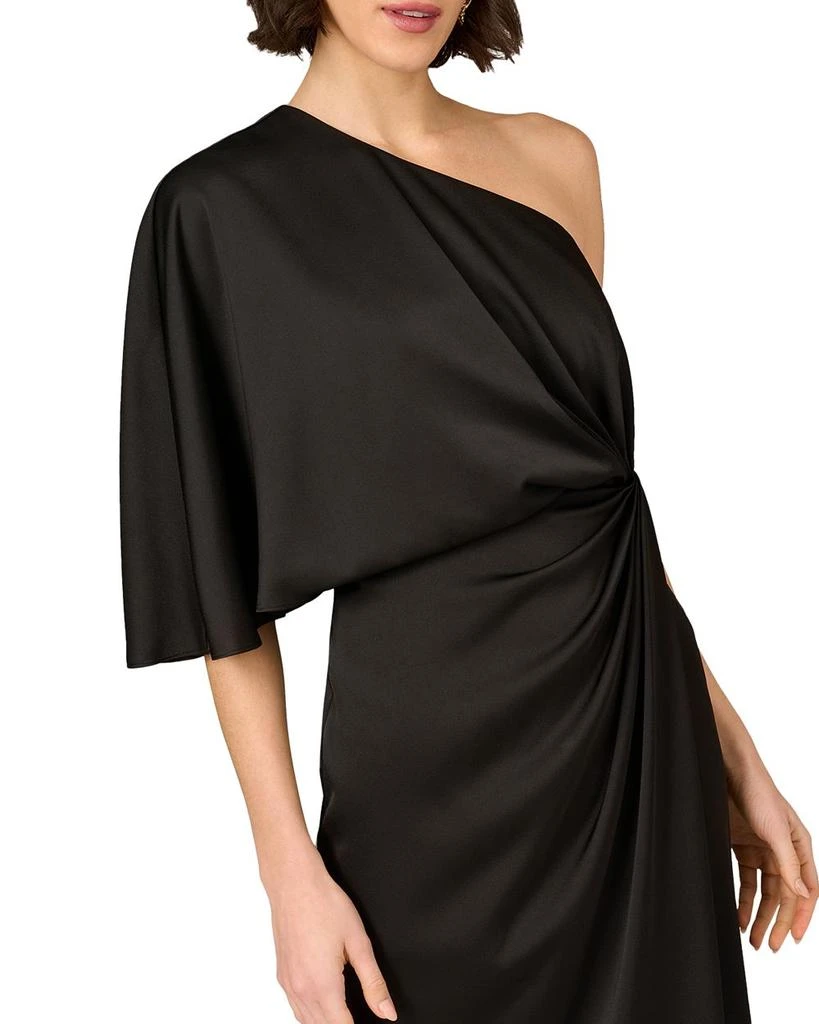 Aidan Mattox Crepe Back Satin Dress 3