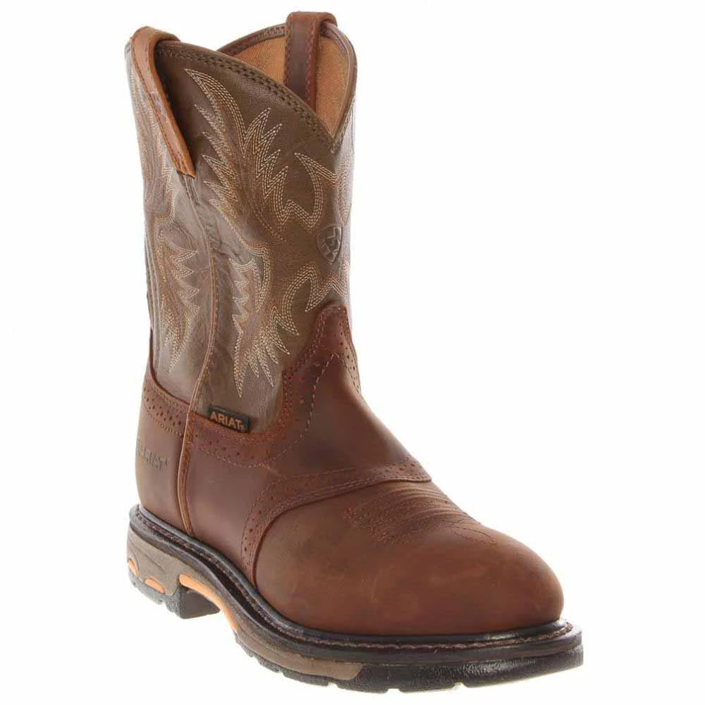 Ariat Workhog 10 Inch Electrical Soft Toe Work Boots 2