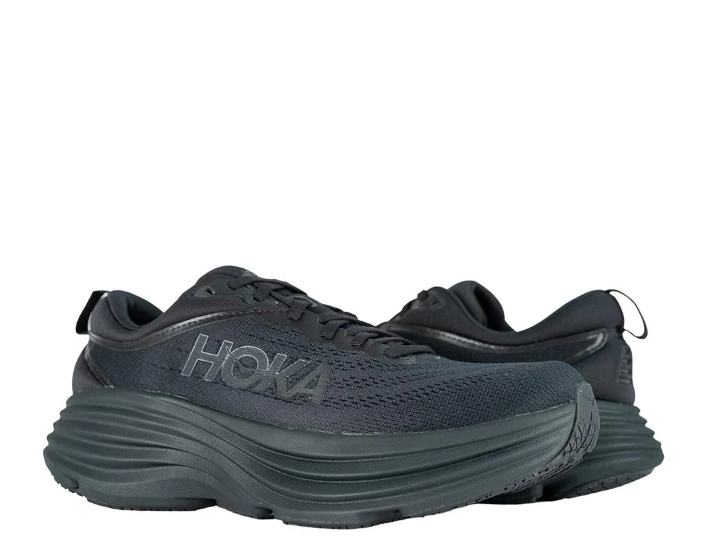 Hoka One One Bondi 8 Men's Running Shoes 1123202-BBLC Black Black 1