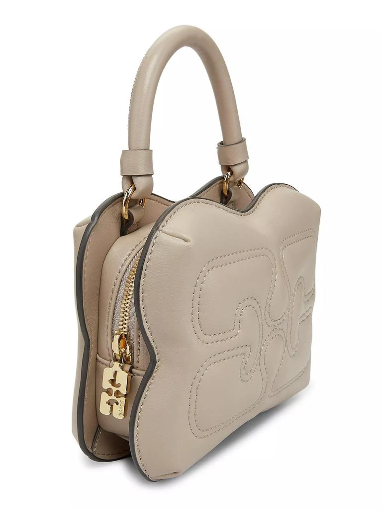 Ganni Small Butterfly Quilted Crossbody Bag 6