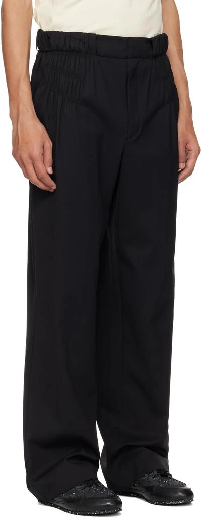 Kiko Kostadinov Black Minna Gathered Trousers 2