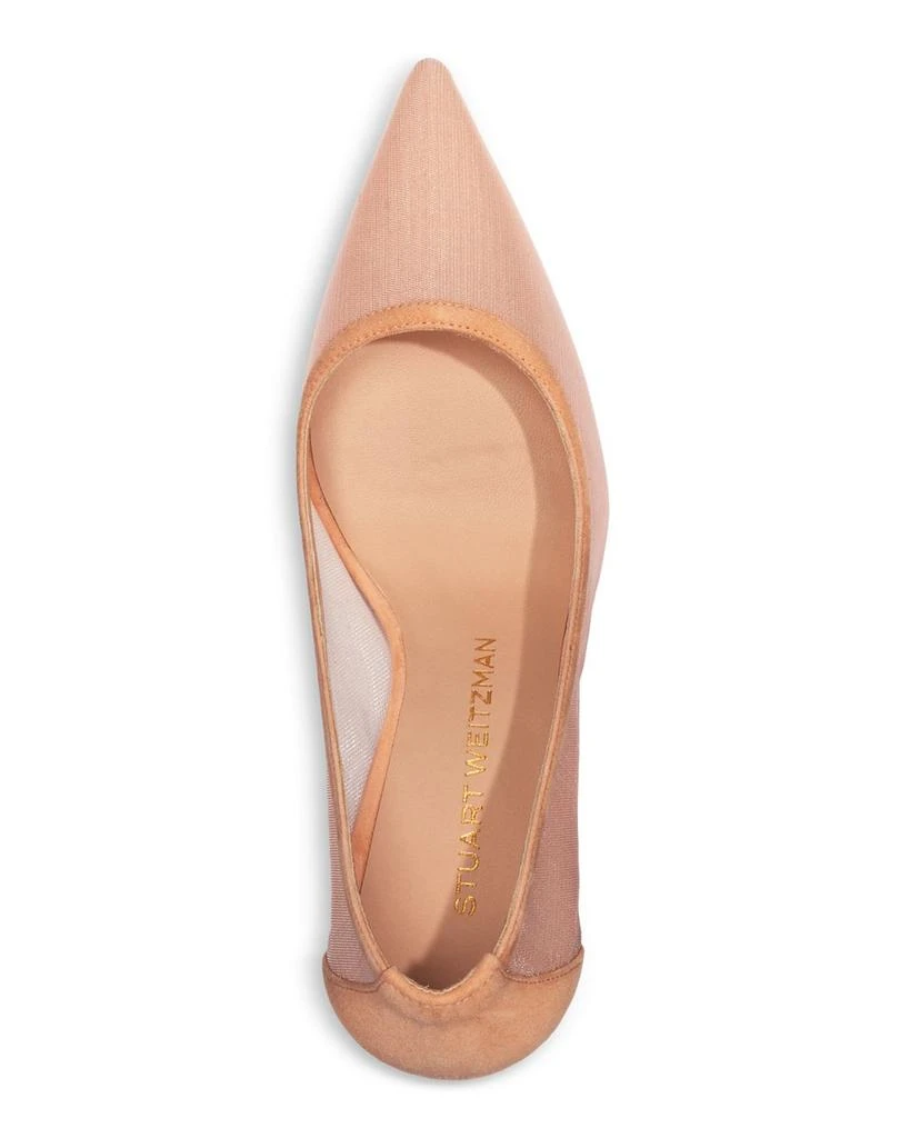 Stuart Weitzman Women's Stuart 85 Mesh Pumps 3