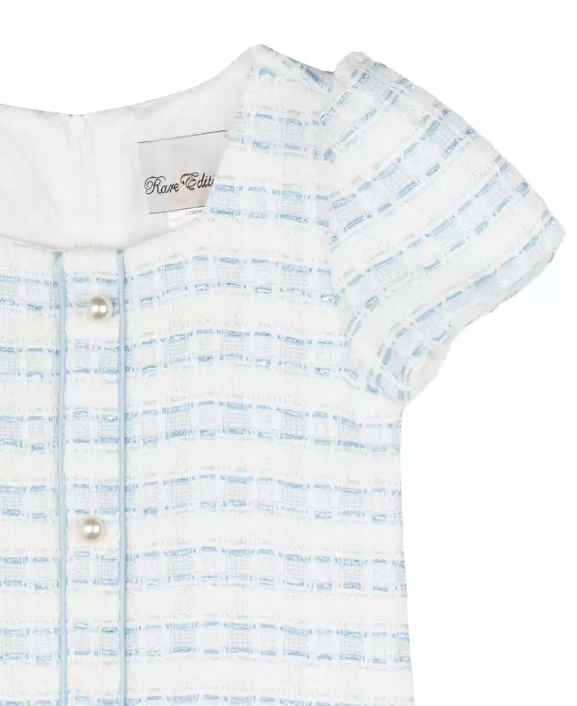 Rare Editions Toddler and Little Girls Tweed Social Dress 3