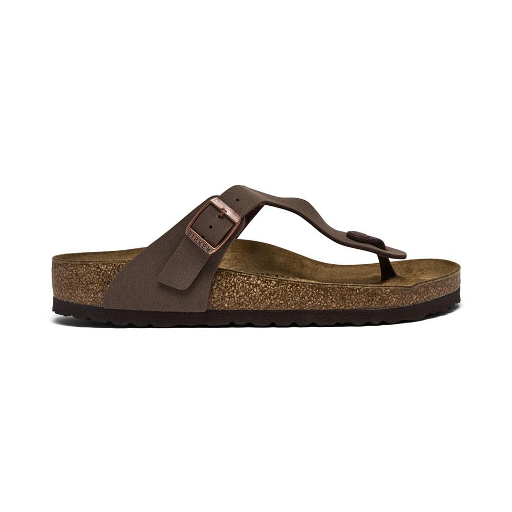 Birkenstock Women's Gizeh Birko-Flor Nubuck Sandals from Finish Line