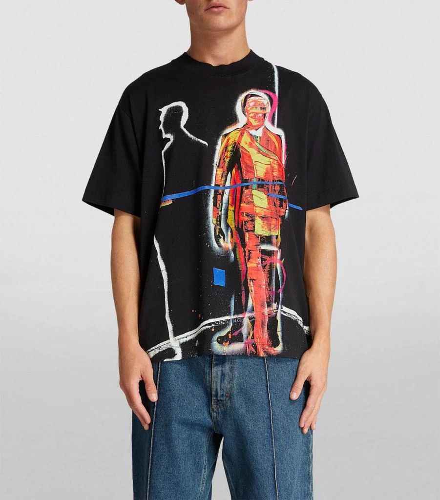 Limitato Bankers by Lincoln Townley Abstract T-Shirt 3