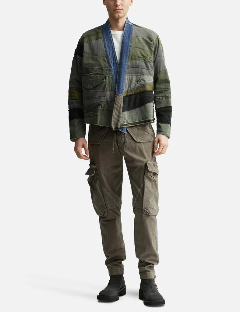 Greg Lauren Mixed Army Cropped GL1 5