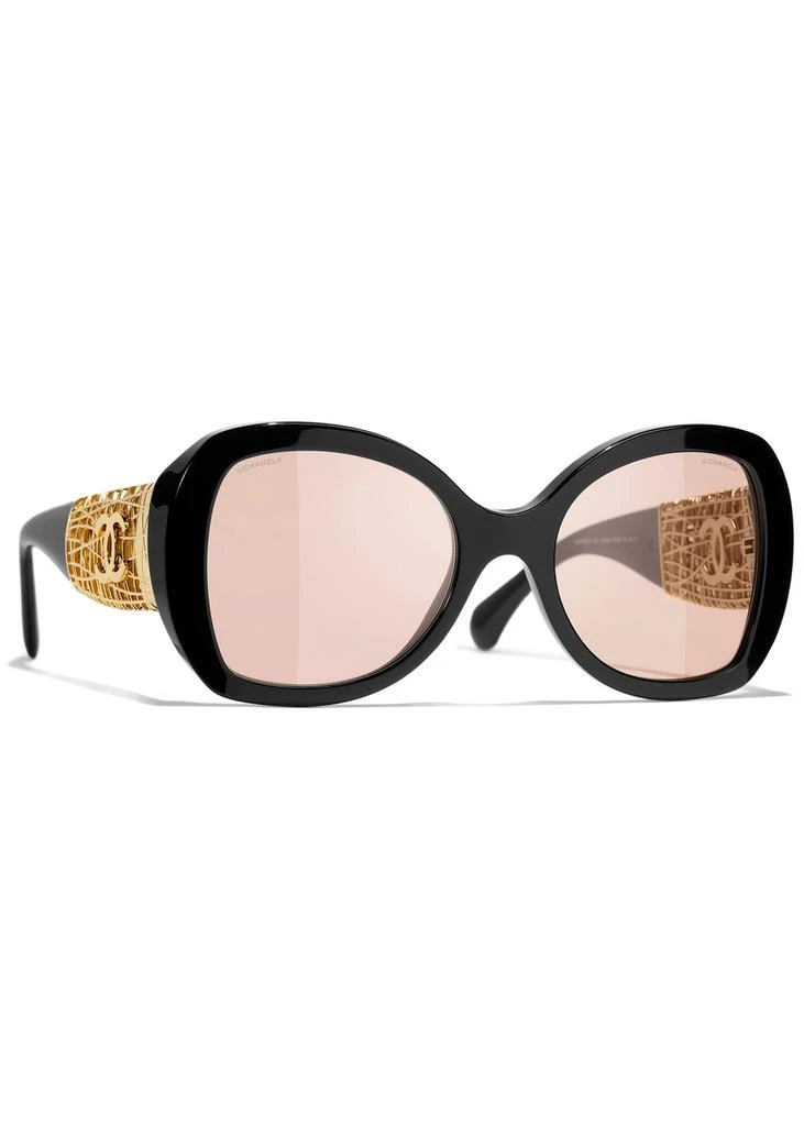 CHANEL Butterfly-frame sunglasses 1