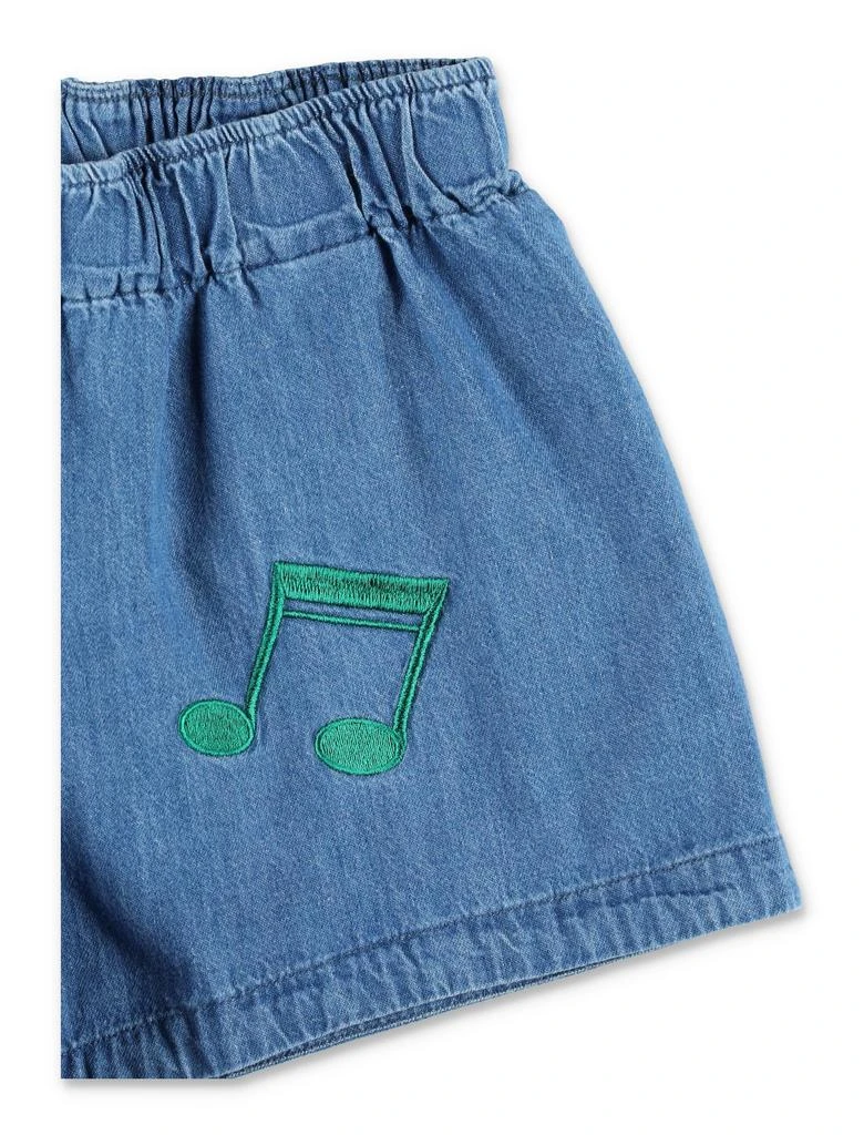 Mini Rodini Mini Rodini Note Denim Shorts 3