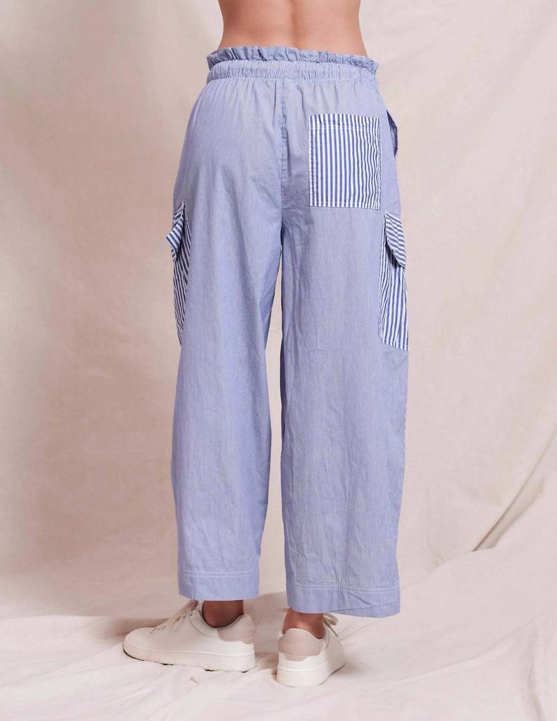 Sundry Sundry - Women's Mixed Stripe Cargo Pant