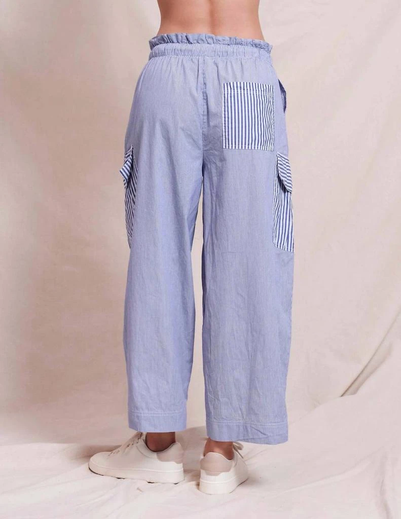 Sundry Sundry - Women's Mixed Stripe Cargo Pant 2