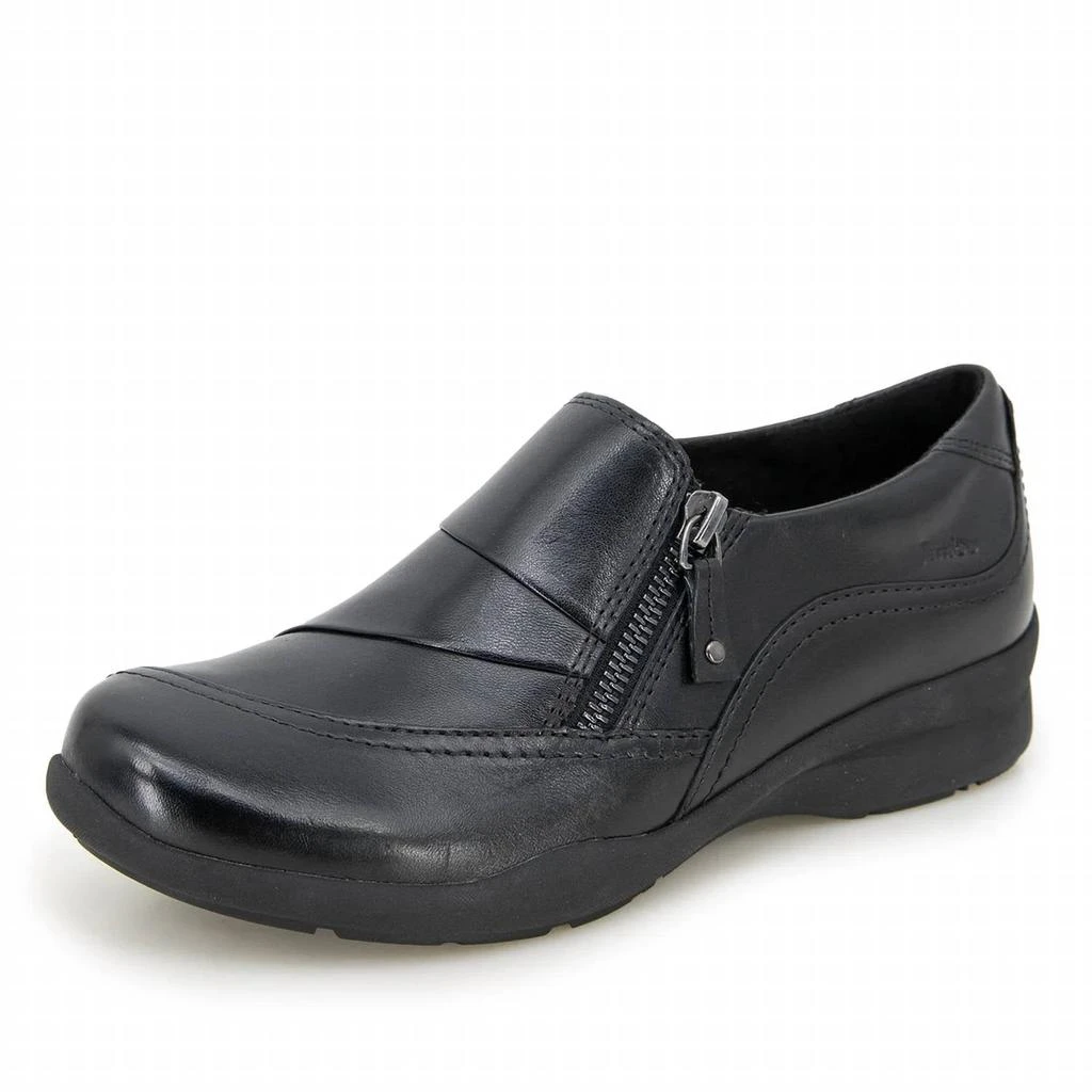 Jambu Women's Thea Slip On Shoes - Wide In Black 3
