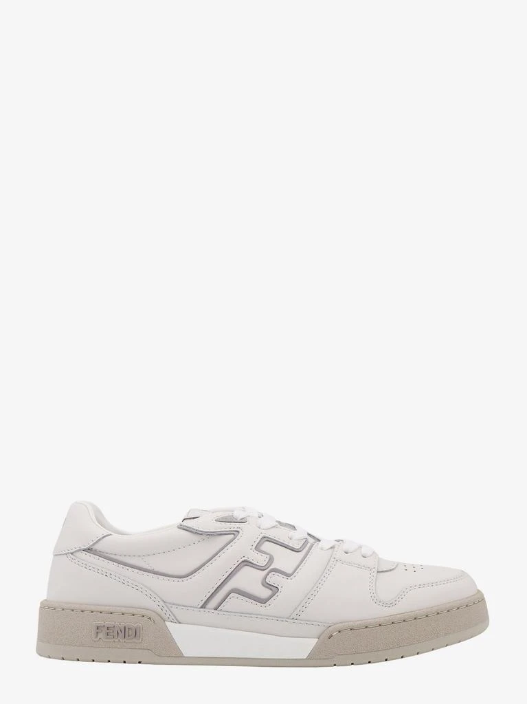 Fendi Leather sneakers with ff lateral logo 1