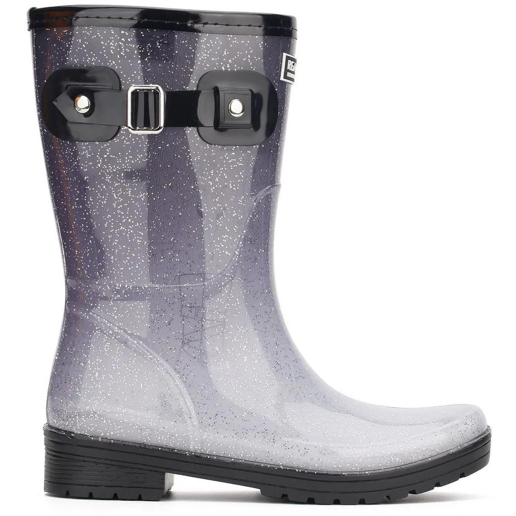 Kenneth Cole Rain Buckle Ombre Womens Faux Leather Two Tone Rain Boots 2