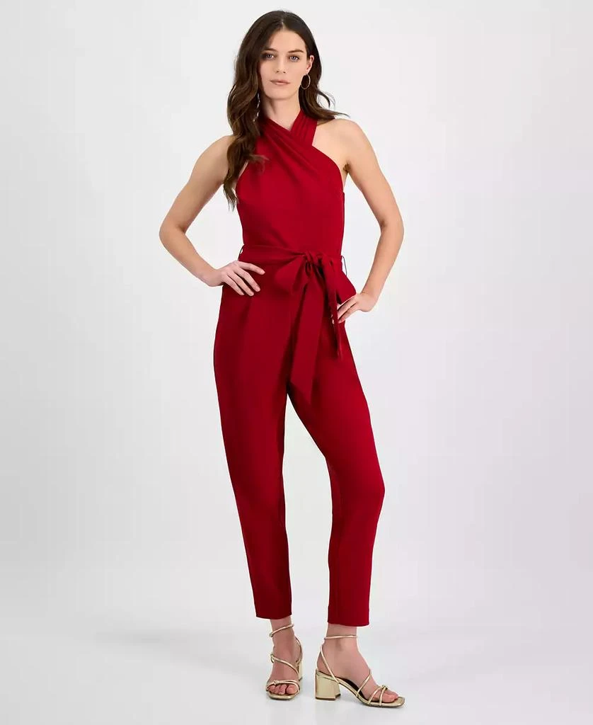 RACHEL Rachel Roy Women's Harland Scuba Crepe Jumpsuit 4