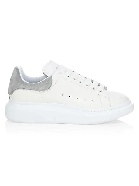 Alexander McQueen Oversized Leather Platform Sneakers 1