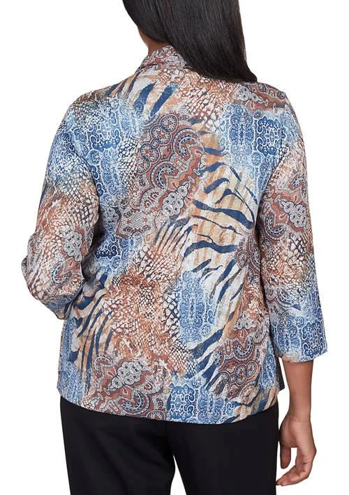 Alfred Dunner Dunner Classic Abstract Ikat Skirt 2
