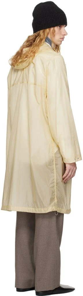 AURALEE Yellow Washed Super Light Airy Nylon Coat 3