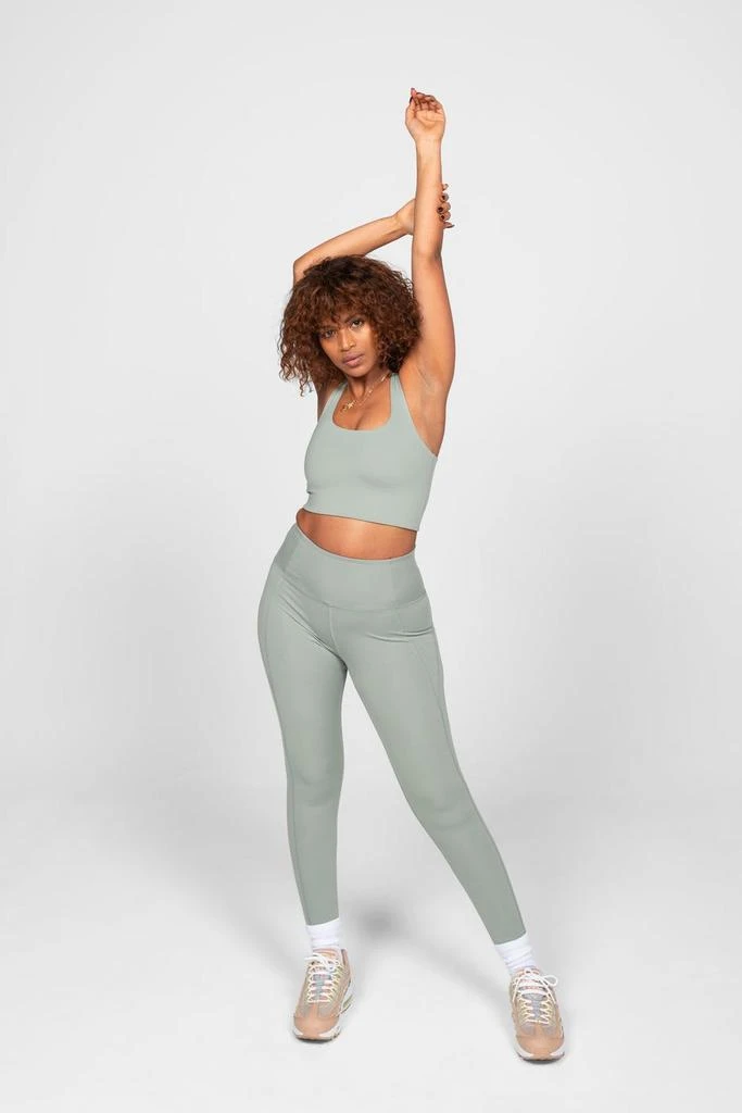 预计3周后发货 Girlfriend Collective Legging - Compressive High-Rise Legging - Agave 9