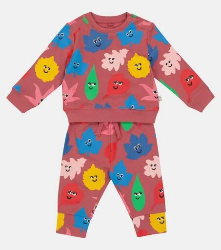 Stella McCartney Baby printed cotton tracksuit 2