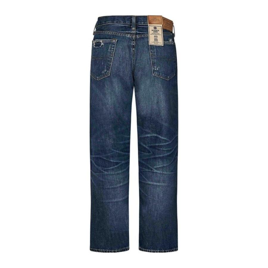 Ralph Lauren Logo Patch Straight-Leg Jeans