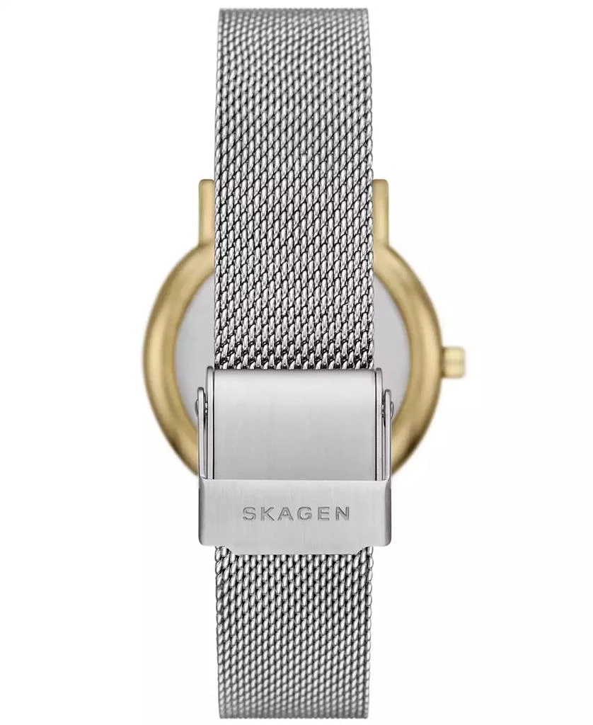 Skagen Women's Signatur Lille Quartz Two-Hand Silver Stainless Steel 30mm 4