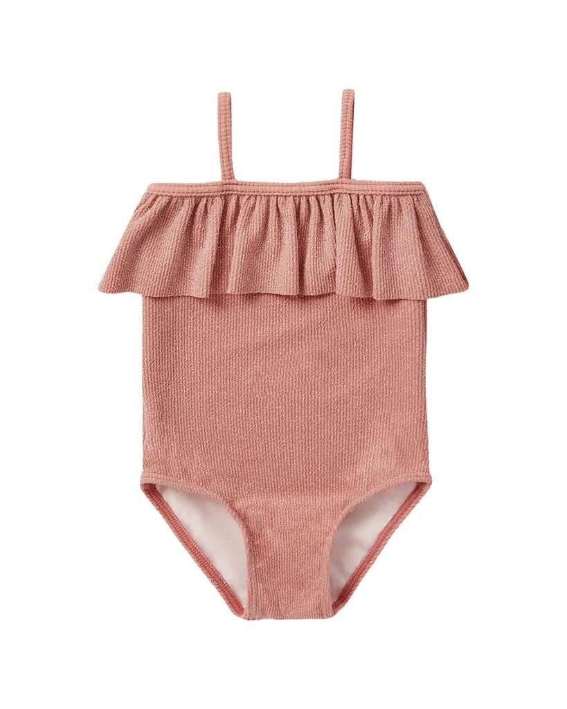 Rylee + Cru Collective Ruffle One-Piece