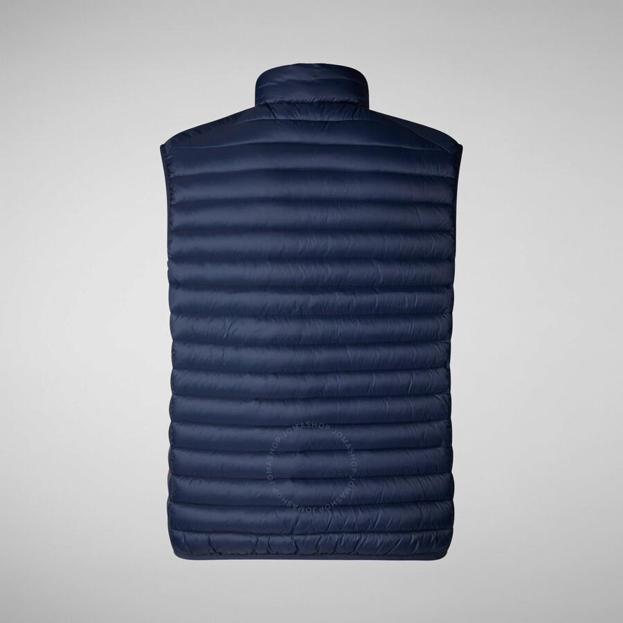 Save The Duck Men's Blue Adam Puffer Vest