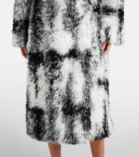 Ganni Faux fur coat 5
