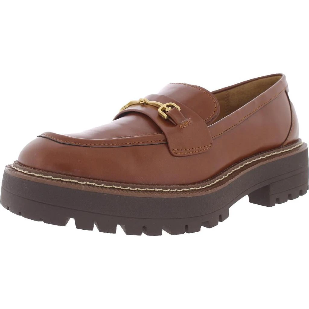 Sam Edelman Laurs Womens Leather Lug Sole Loafers 8