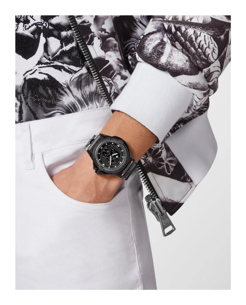 Philipp Plein The $Kull Synthetic Silicone Watch 5