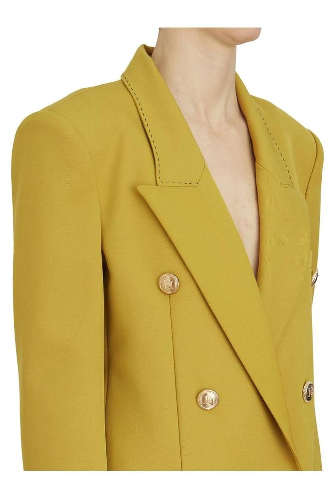 ELISABETTA FRANCHI Elisabetta Franchi Contrast Topstitched Cool Jacket 5