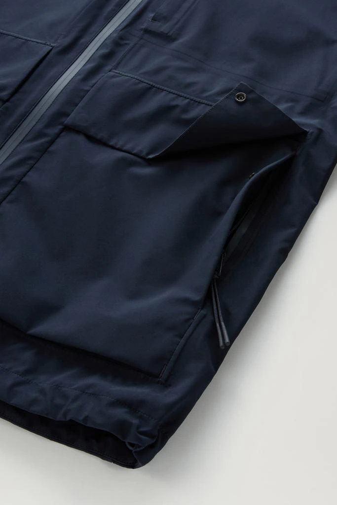 Woolrich Mountain Jacket in WINDSTOPPER GORE-TEX - Men - Blue 4