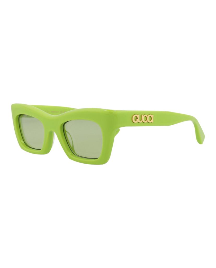Gucci Cat Eye-Frame Recycled Acetate Sunglasses