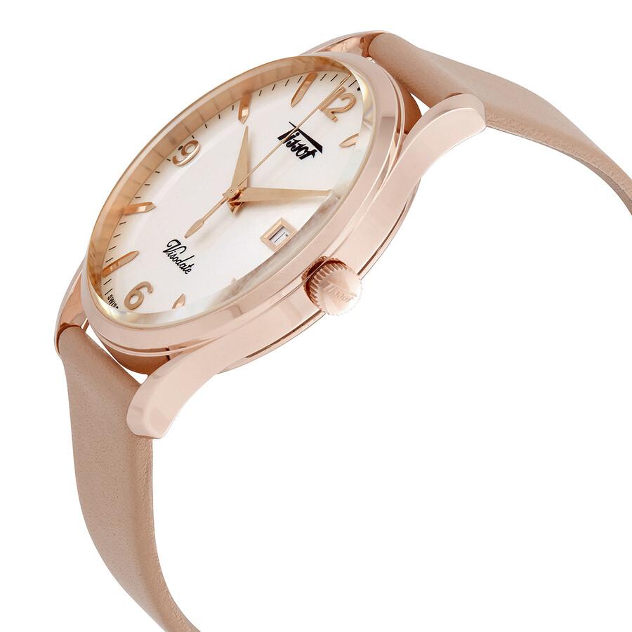 Tissot Heritage Visodate Silver Opalin Dial Watch T118.410.36.277.01