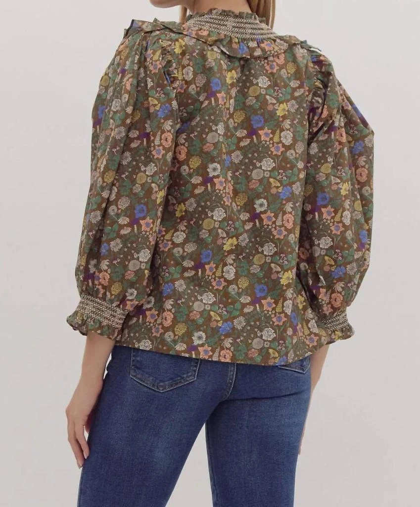 entro Entro - Floral Top 2