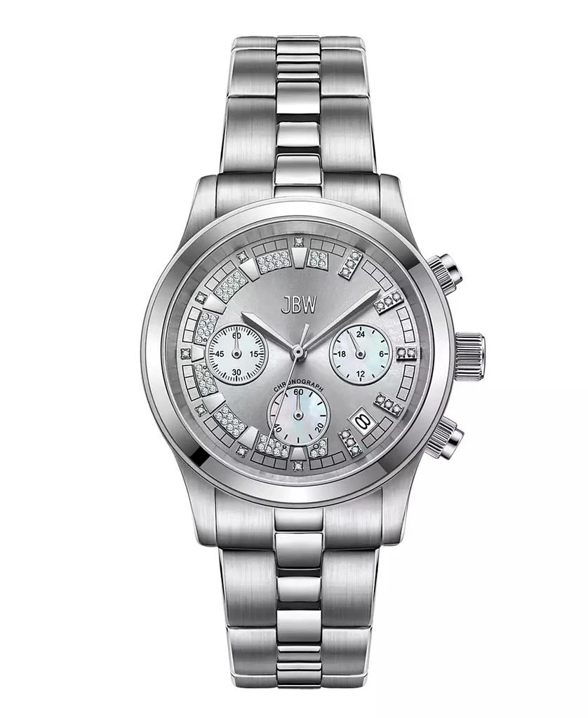Jbw Women's Muse Diamond (1/5 ct.t.w.) Stainless Steel Watch 1